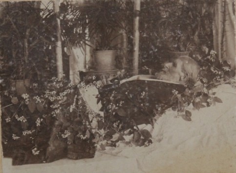 Похороны купца Порфирия Михайловича Лавринова. 1917 г.