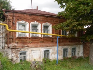 Старинные дома в слободе Ездоцкой