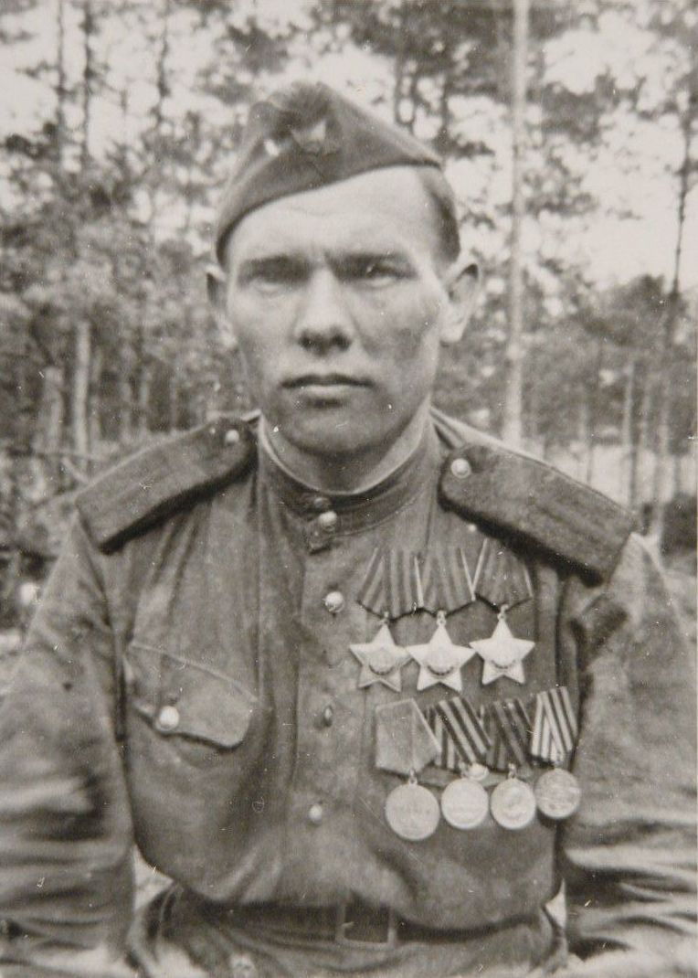 Кузьма Георгиевич Кучерявченко. 1945 г.