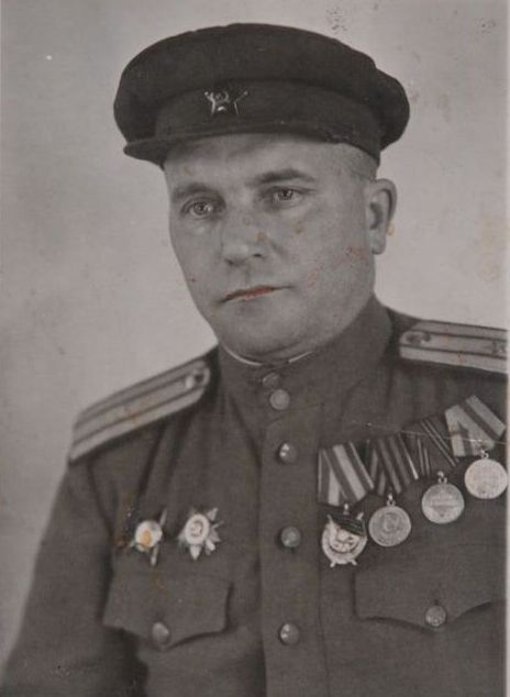 Дмитрий Осипович Чижов - участник Парада Победы. 1945 г.